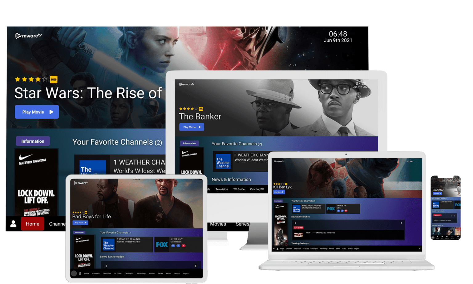 Service IPTV stable et de haute qualité